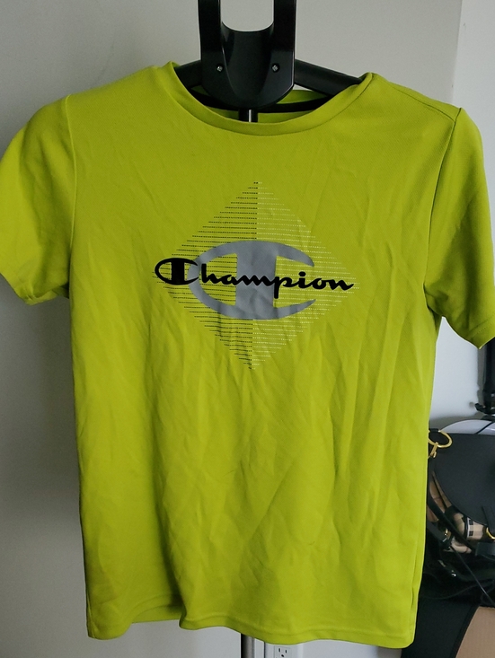 Champion Other - Champion Lime Green Short Sleeve Logo Tee